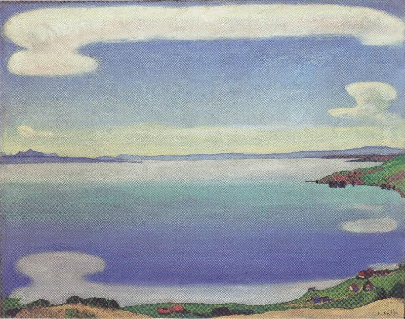 Ferdinand Hodler Lake Geneva seen from Chexbres